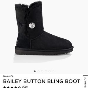 💎Black Bling UGG Boots